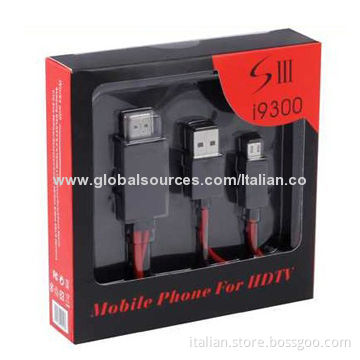 MHL Cable for Samsung Galaxy S3, S4, OEM Orders Welcomed